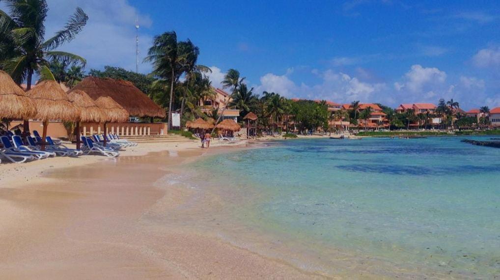 Appartamento Puerto Aventuras, Departamento A Unos Pasos De La Playa Esterno foto