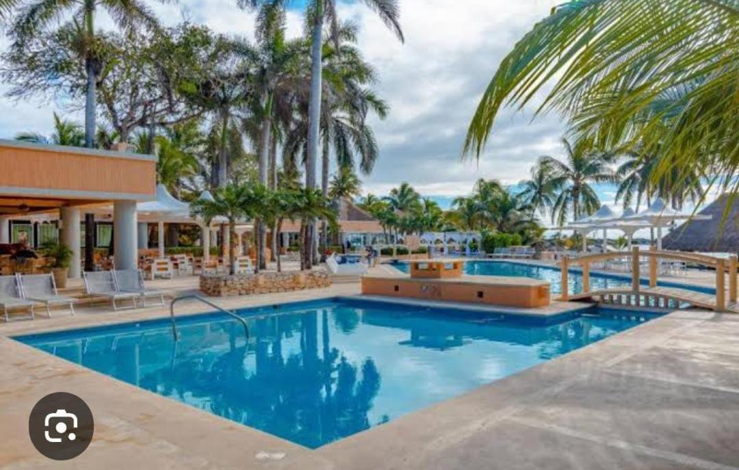 Appartamento Puerto Aventuras, Departamento A Unos Pasos De La Playa Esterno foto