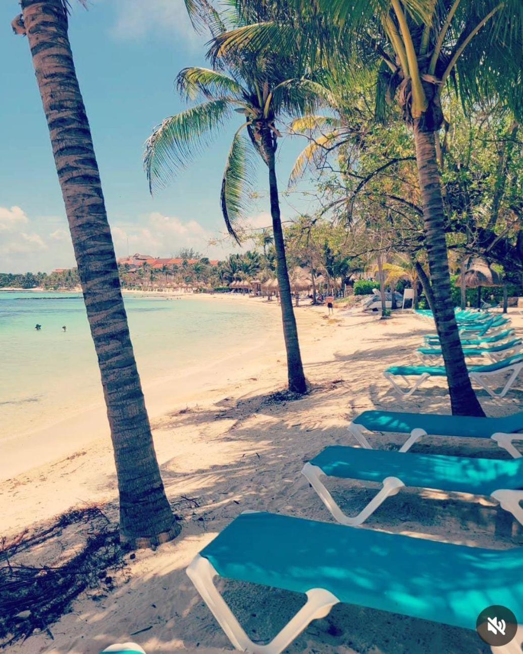 Appartamento Puerto Aventuras, Departamento A Unos Pasos De La Playa Esterno foto